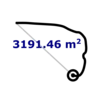 Distance and area measurement