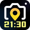 Timestamp Camera, Auto GPS Cam