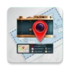 GPS maps timestamp camera app