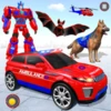 Ambulance Dog Robot Car Game