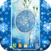 Winter Snow Clock Wallpaper